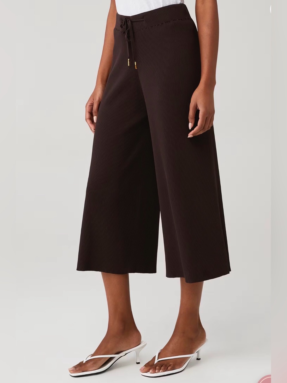 Samira Rib Knit Culotte - Picture 2 of 6